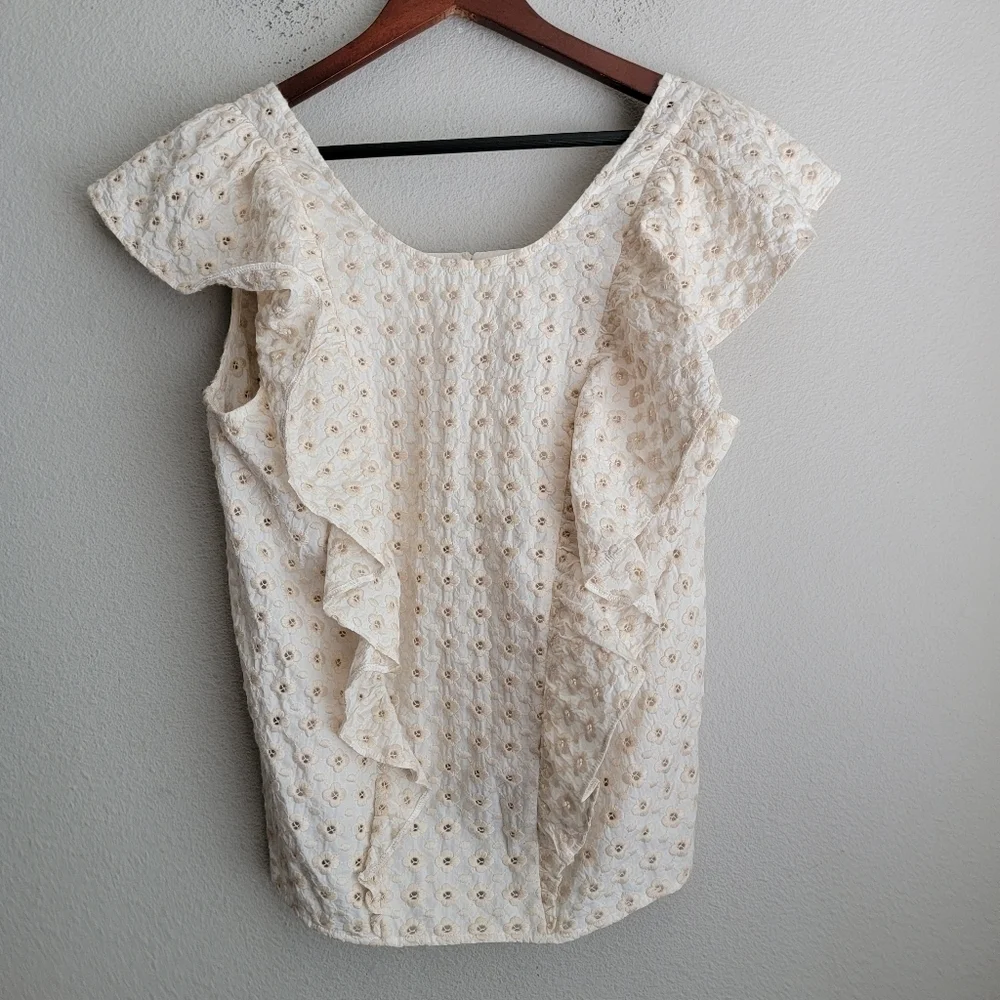 Sezane Forta Blouse size 42 NWT - Picture 4 of 10